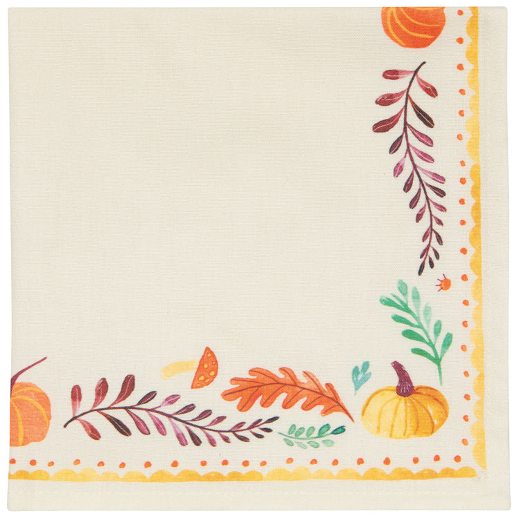 Autumn Plenty Thanksgiving Napkin Set of 4