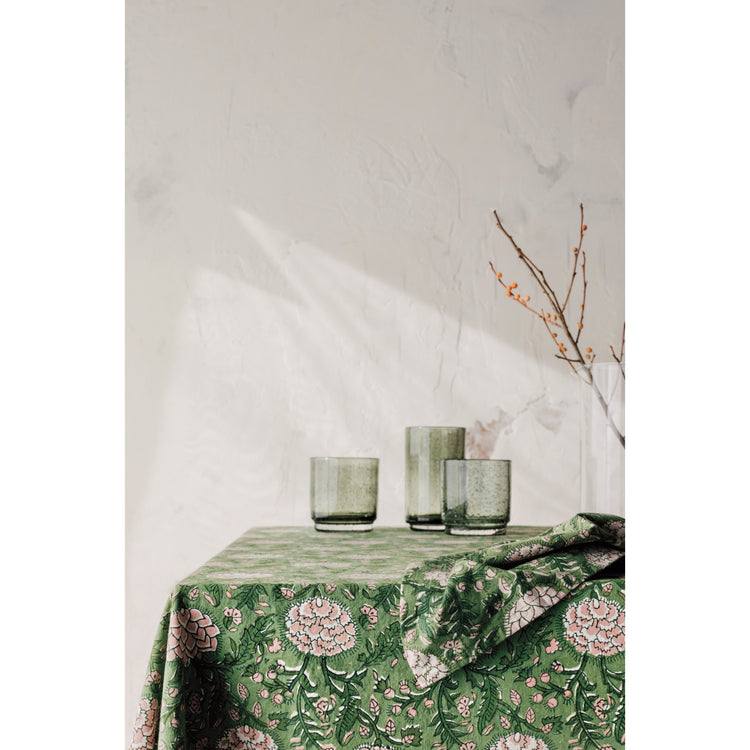 Peony Block Print Napkins Set of 4