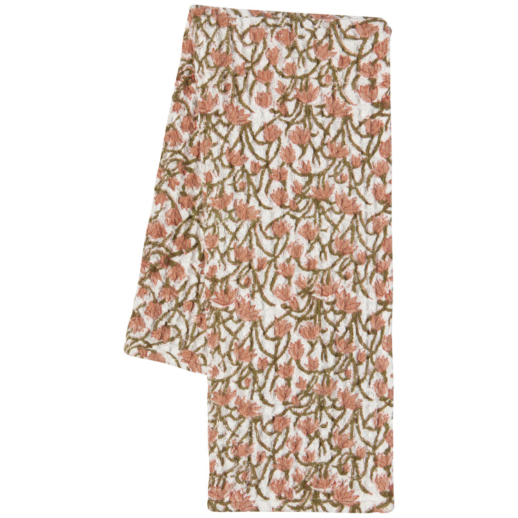 Thrive Block Print Waffle Dishtowel