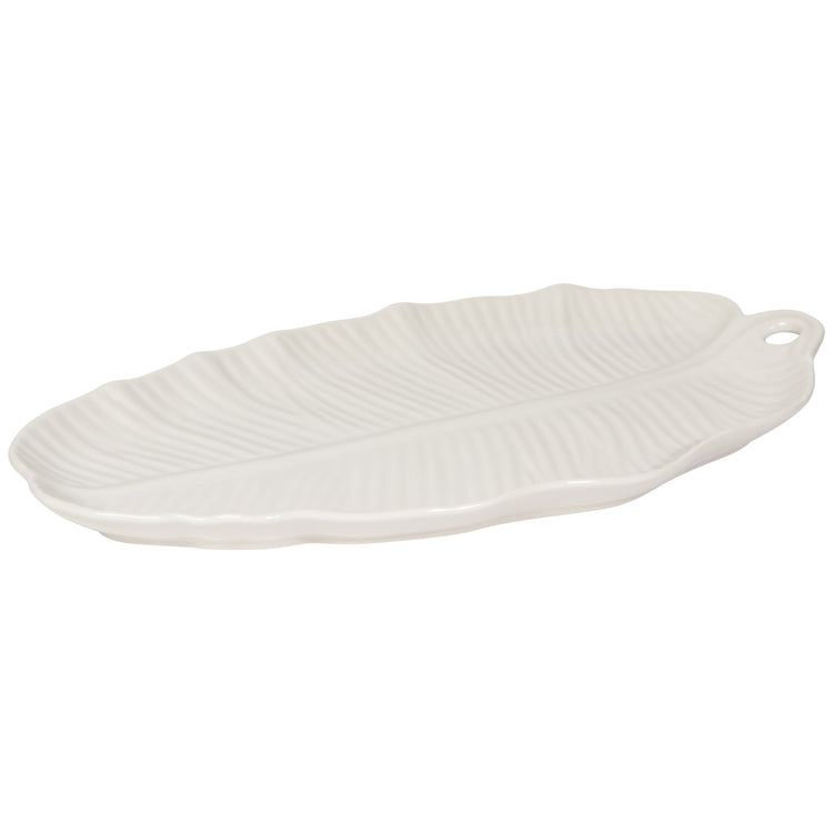 Leaflet Serving Platter