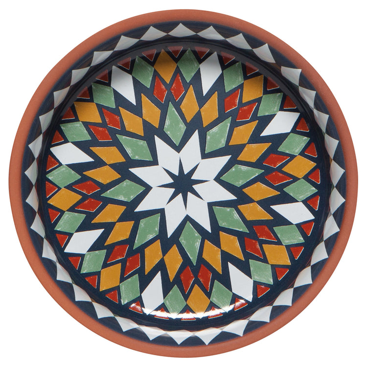 Kaleidoscope Terracotta Small Dishes Set of 2