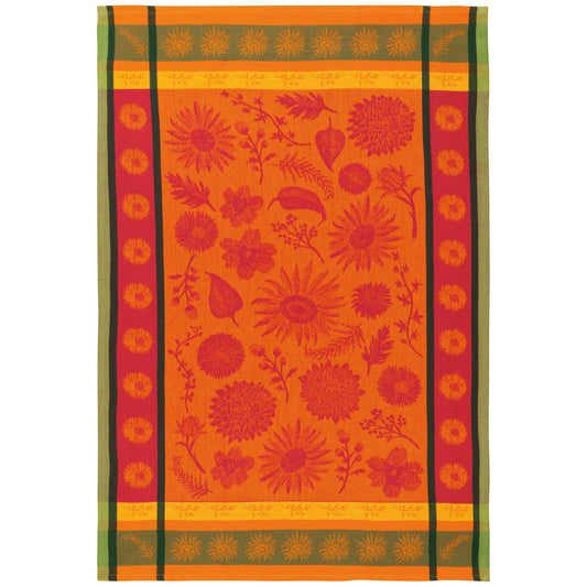 Sunflower Splendor Jacquard Dishtowel