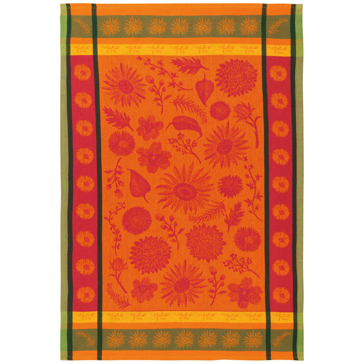Sunflower Splendor Jacquard Dishtowel