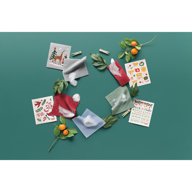 Elm Green Swedish Sponge Cloths Set of 2