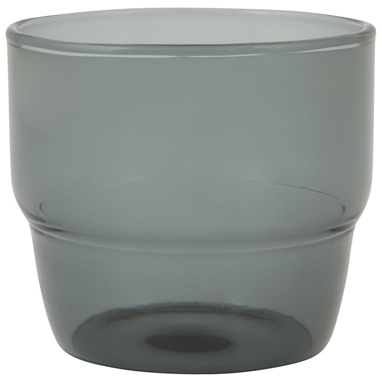 Stackable Juice Glass 9 oz - Smoke
