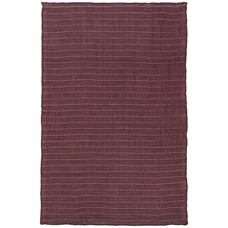 Ash Plum Double Weave Dishtowels Set of 2