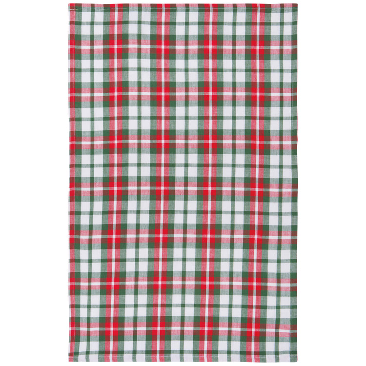 Wreaths Printed Cotton Dishtowels Set of 2