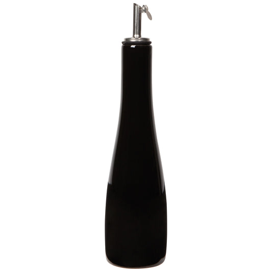 Black Ceramic Cruet