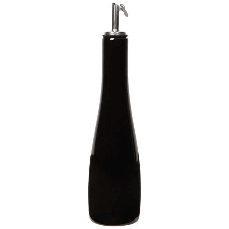 Black Ceramic Cruet
