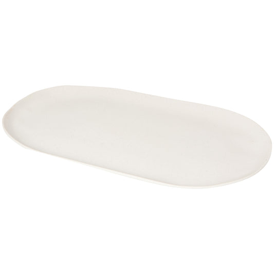 Fresco Melamine Platter - Vanilla Bean