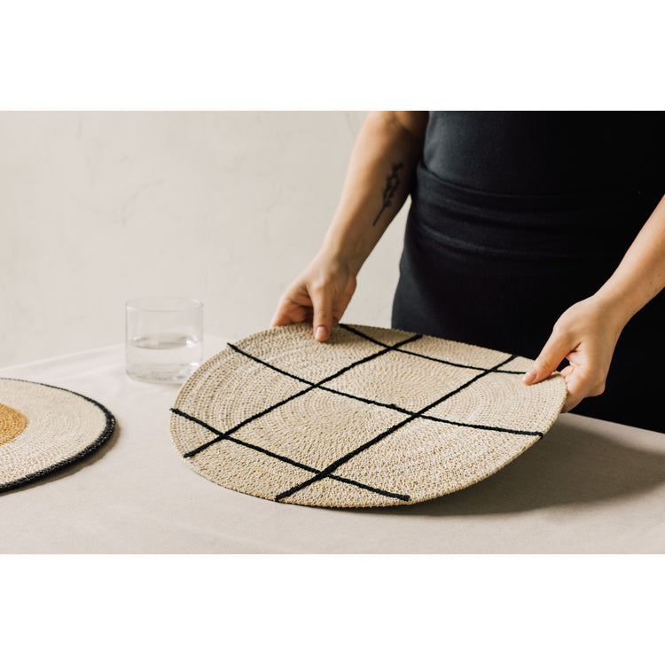 Trellis Seagrass Placemat