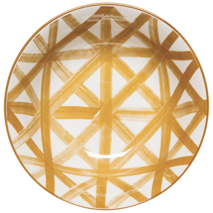 Imperial Crosshatch Bowl Medium 6.5 inch