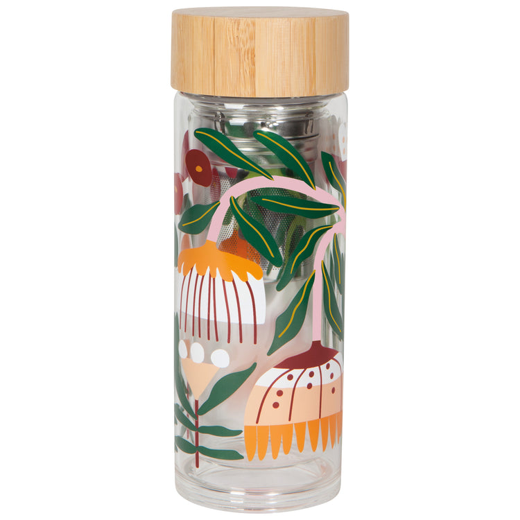 Venus Glass Tea Infuser Bottle