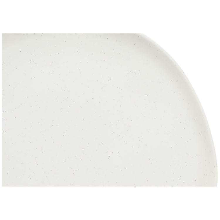 Fresco Melamine Dinner Plate - Vanilla Bean