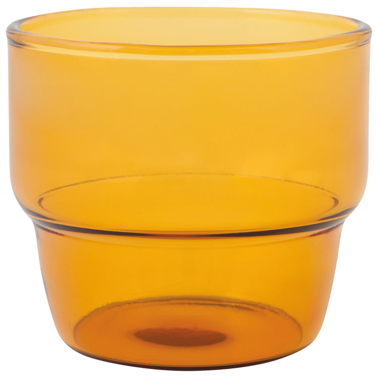 Amber Stacked Juice Tumbler