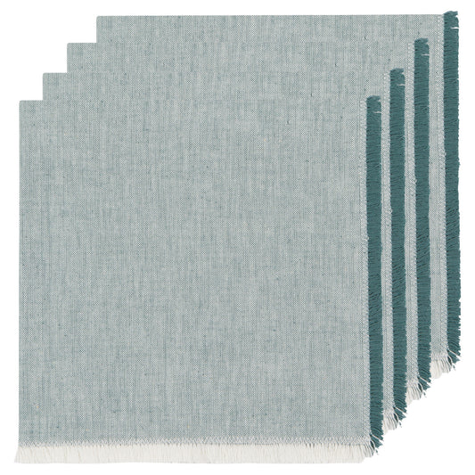 Lagoon Chambray Napkins Set of 4