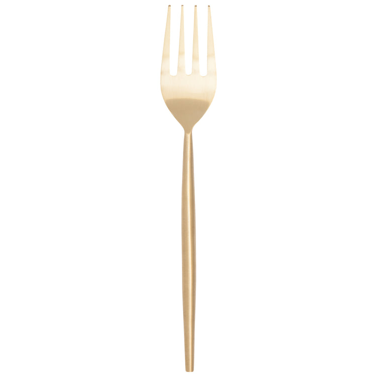 Matte Gold Taper Flatware Set of 5