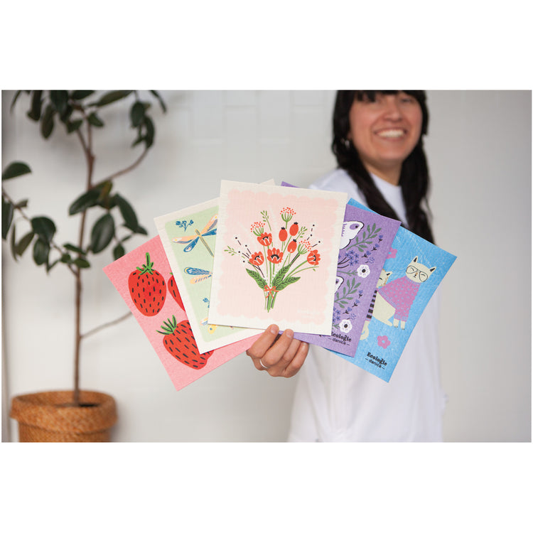 Dragonfly Swedish Dishcloth