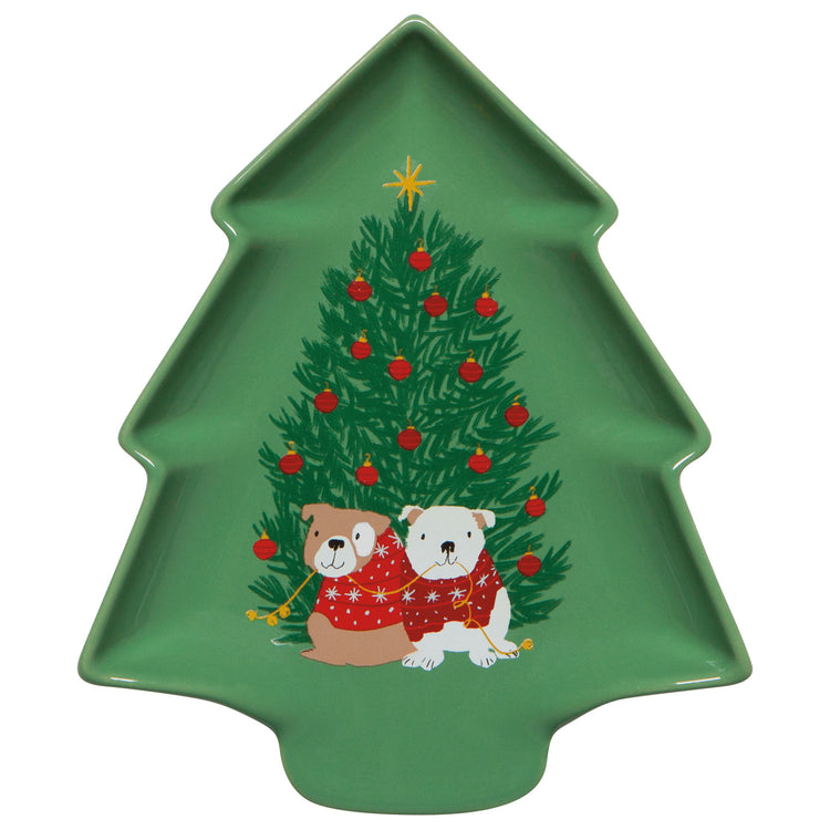 Holiday Hounds Shaped Spoon Rest