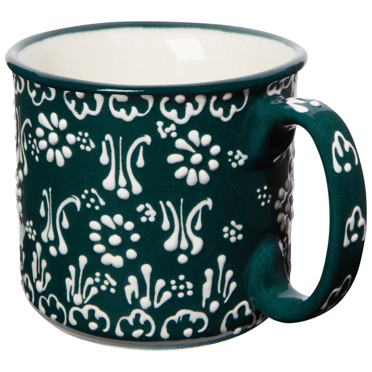Hand-painted Turkish Mug - Evani Forest