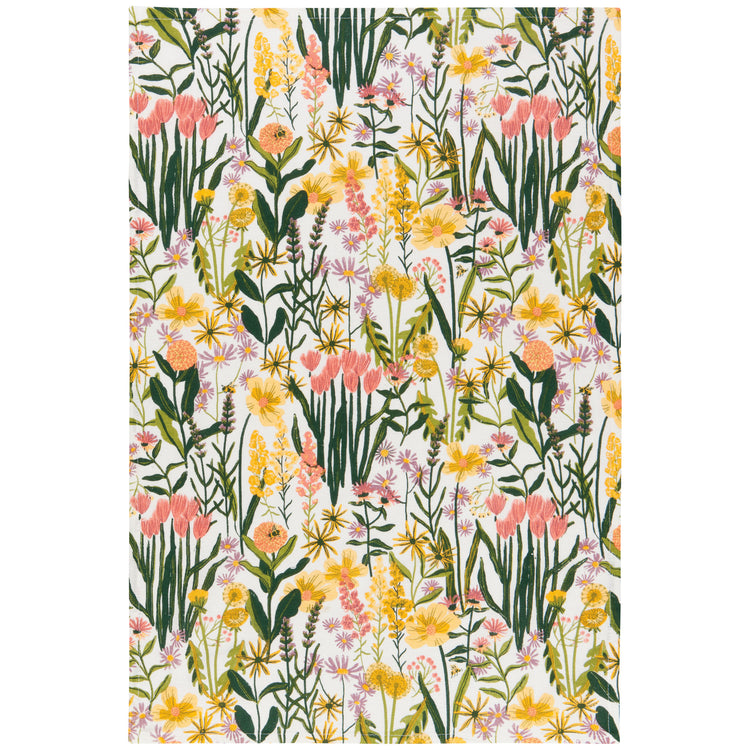 Bees & Blooms Bakers Floursack Dishtowels Set of 3