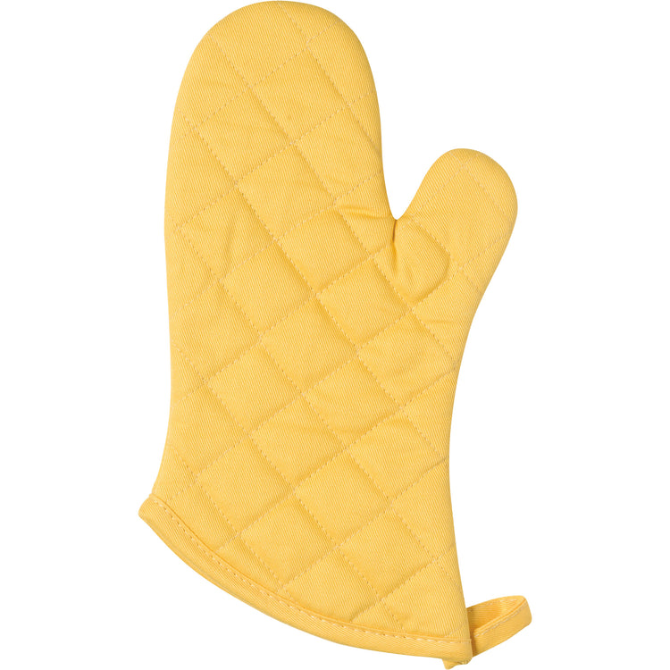 Superior Lemon Yellow Oven Mitt