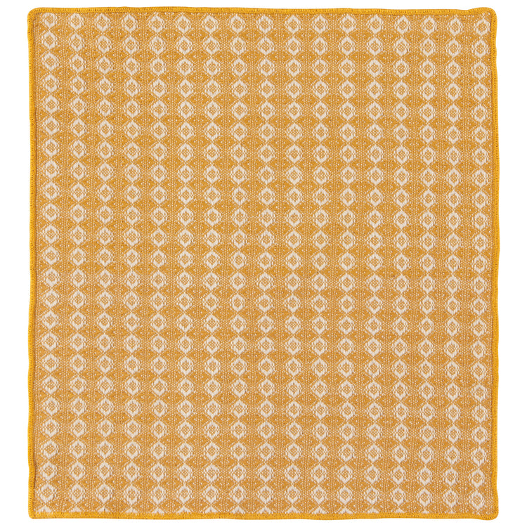 Ochre Assorted Woven Dishcloths Set of 2