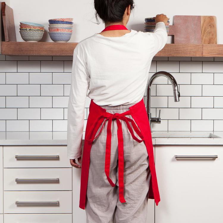 Red Chef Apron