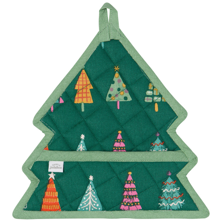 Glitzmas Shaped Potholder