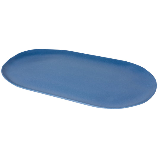 Fresco Melamine Platter - Marine Blue
