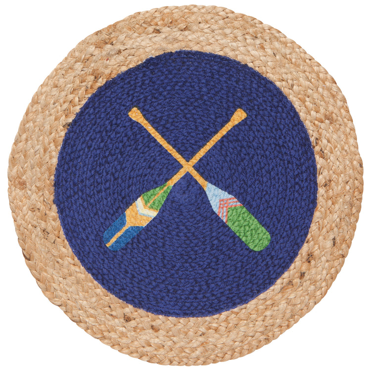 Voyage Braided Round Placemat