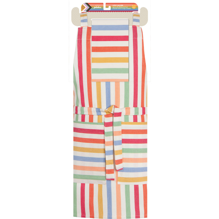 Color Parade Pride Apron & Dishtowel Set