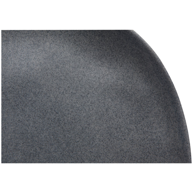 Fresco Melamine Dinner Plate - Graphite