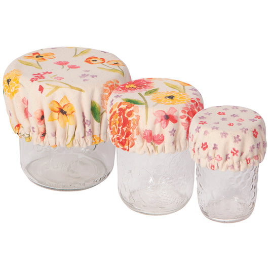 Cottage Floral Mini Bowls Cover Set of 3