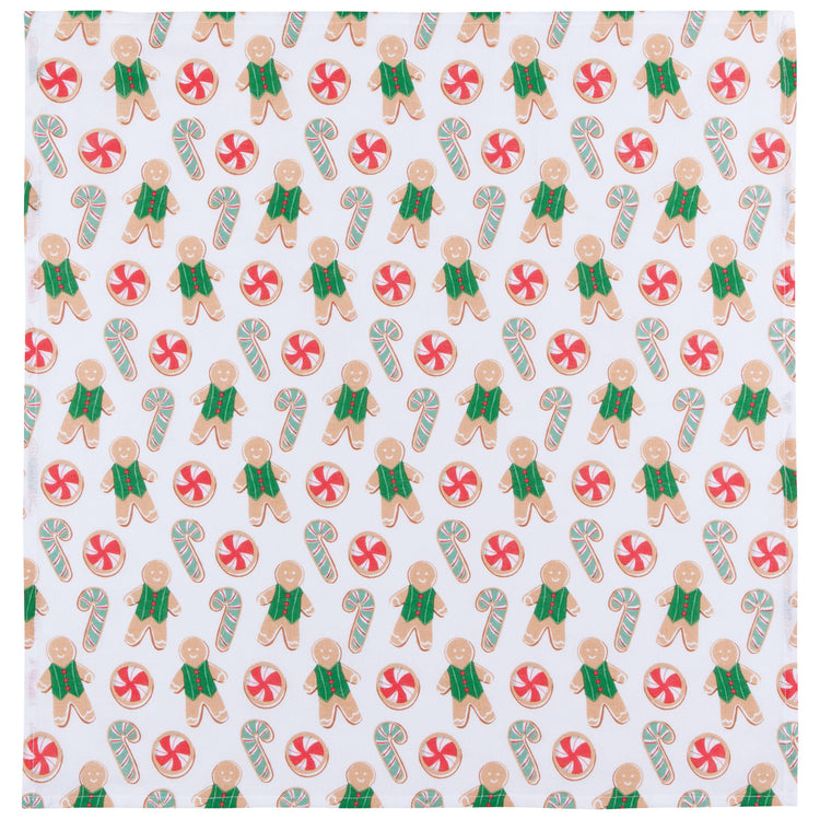 Cookie Exchange Christmas Floursack Dishtowels Set of 2