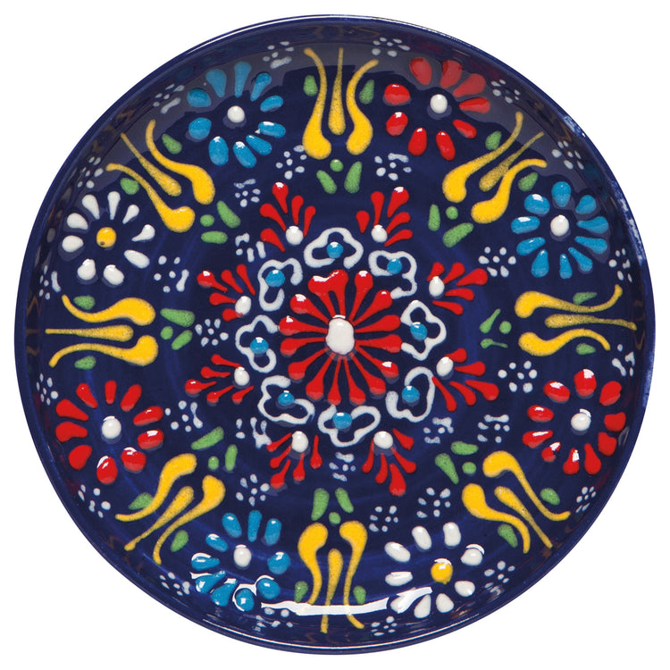 Hand-painted Turkish Dish - Evani Azure