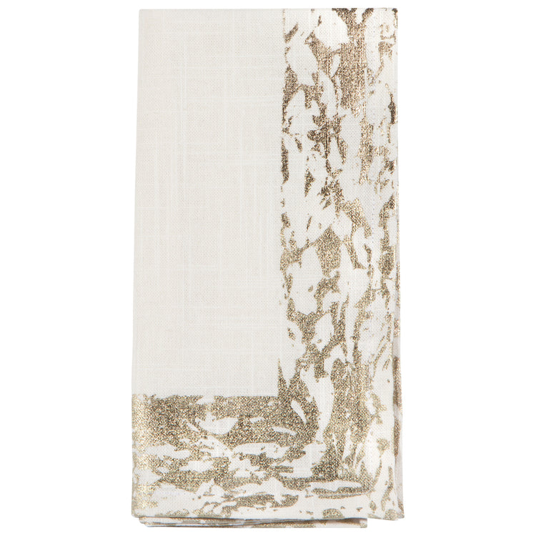 Gold Glimmer Napkins Set of 4