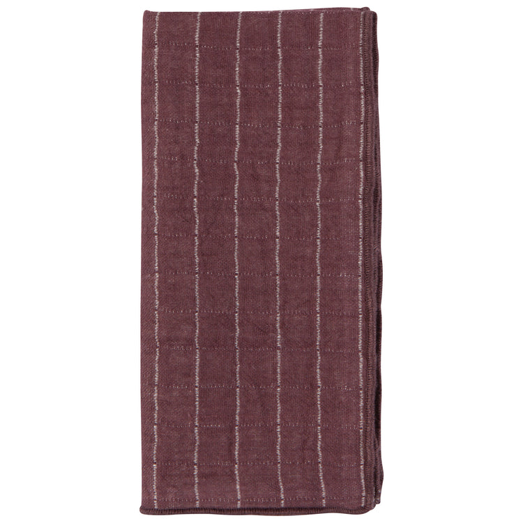 Ash Plum Double Weave Set of 4