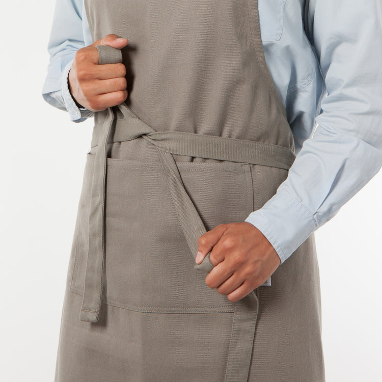 London Gray Chef Apron