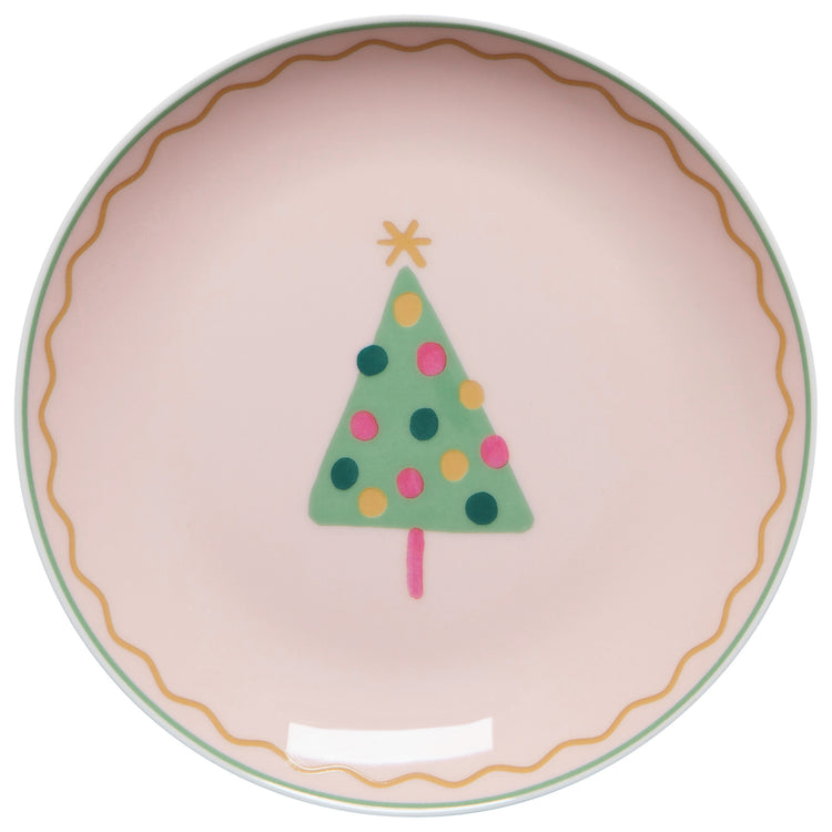 Glitzmas Appetizer Plates Set of 4