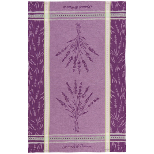 Lavender Jacquard Dishtowel