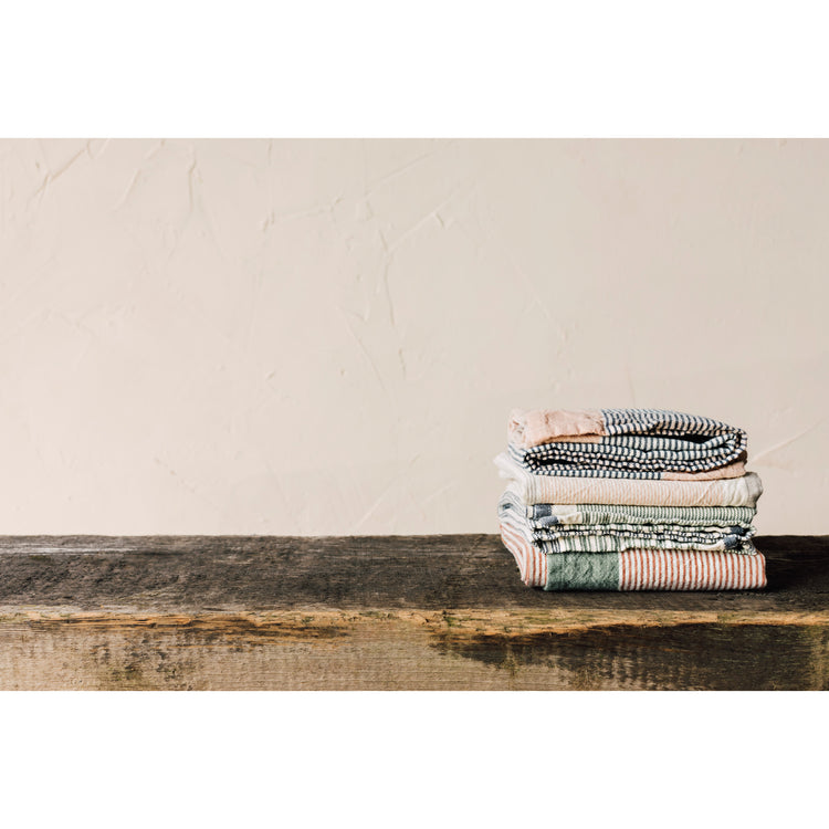 Lagoon Array Stripe Dishtowel Set of 2