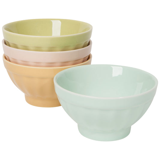 Flora Ice Cream Bowls Set of 4