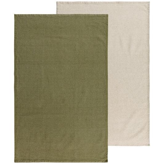 Olive Branch Dash Hand Towels Set of 2