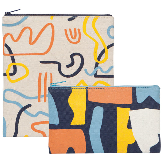 Doodle Snack Bags Set of 2