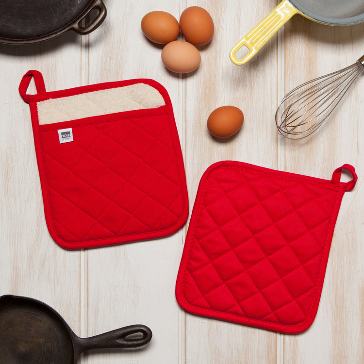 Superior Red Pocket Potholder