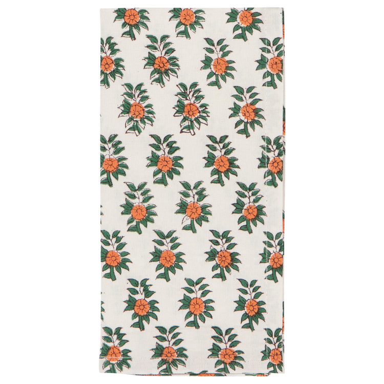Vista Block Print Napkins Set of 4