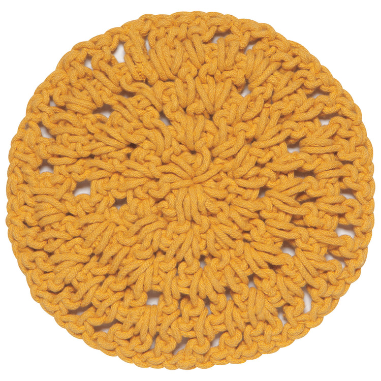 Ochre Knotted Trivet