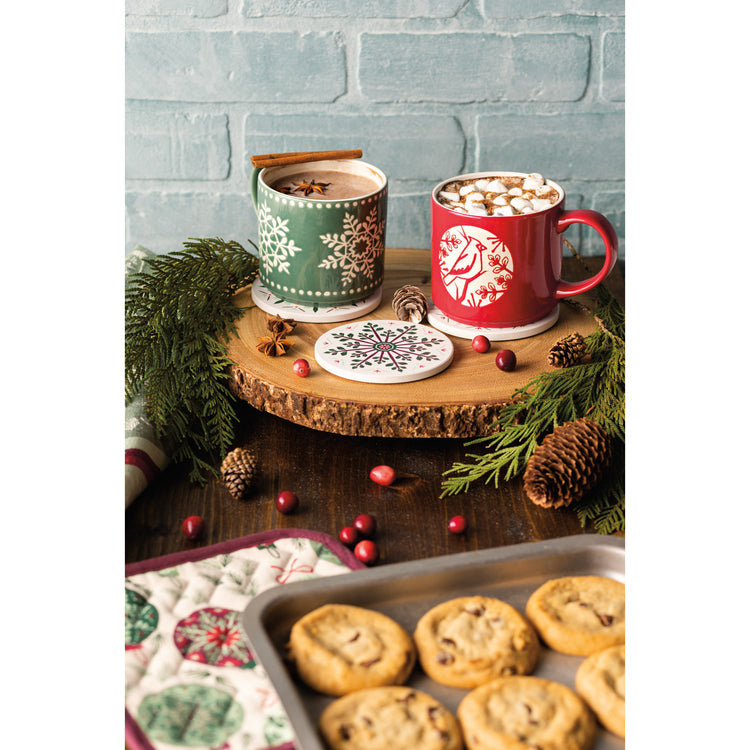 Good Tidings Christmas Potholder