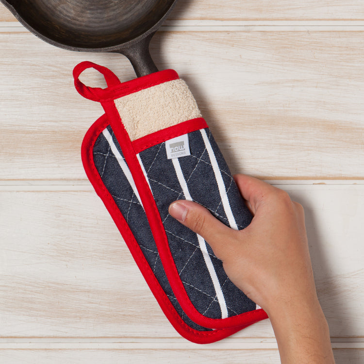 Superior Butcher Stripe Pocket Potholder